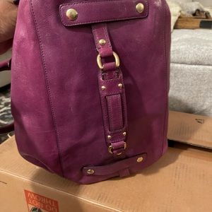 Plum purple Coach Handbag